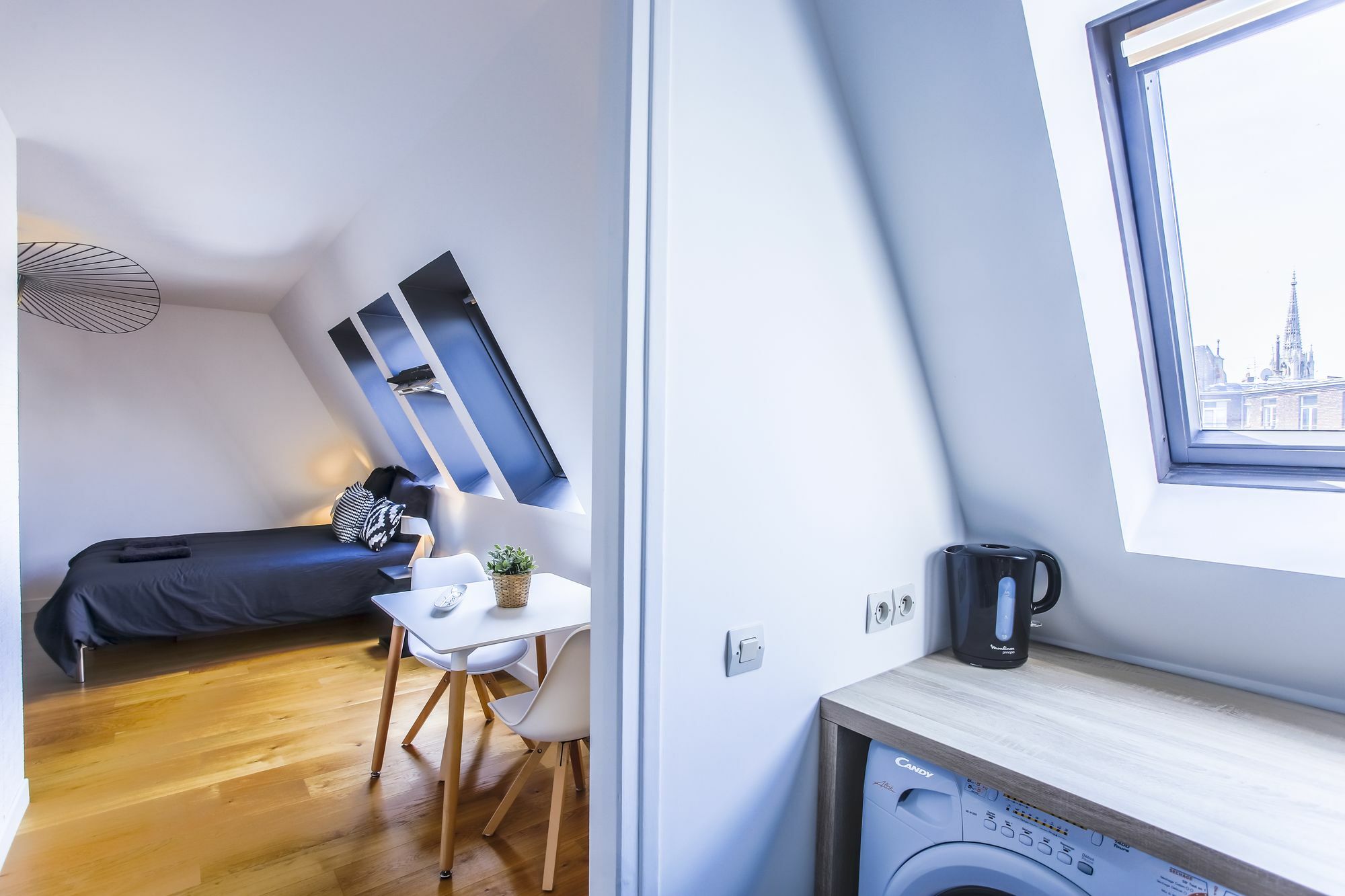 Appartement Design Hyper Centre Lille - Netflix Wifi Fibre - Parking Buitenkant foto