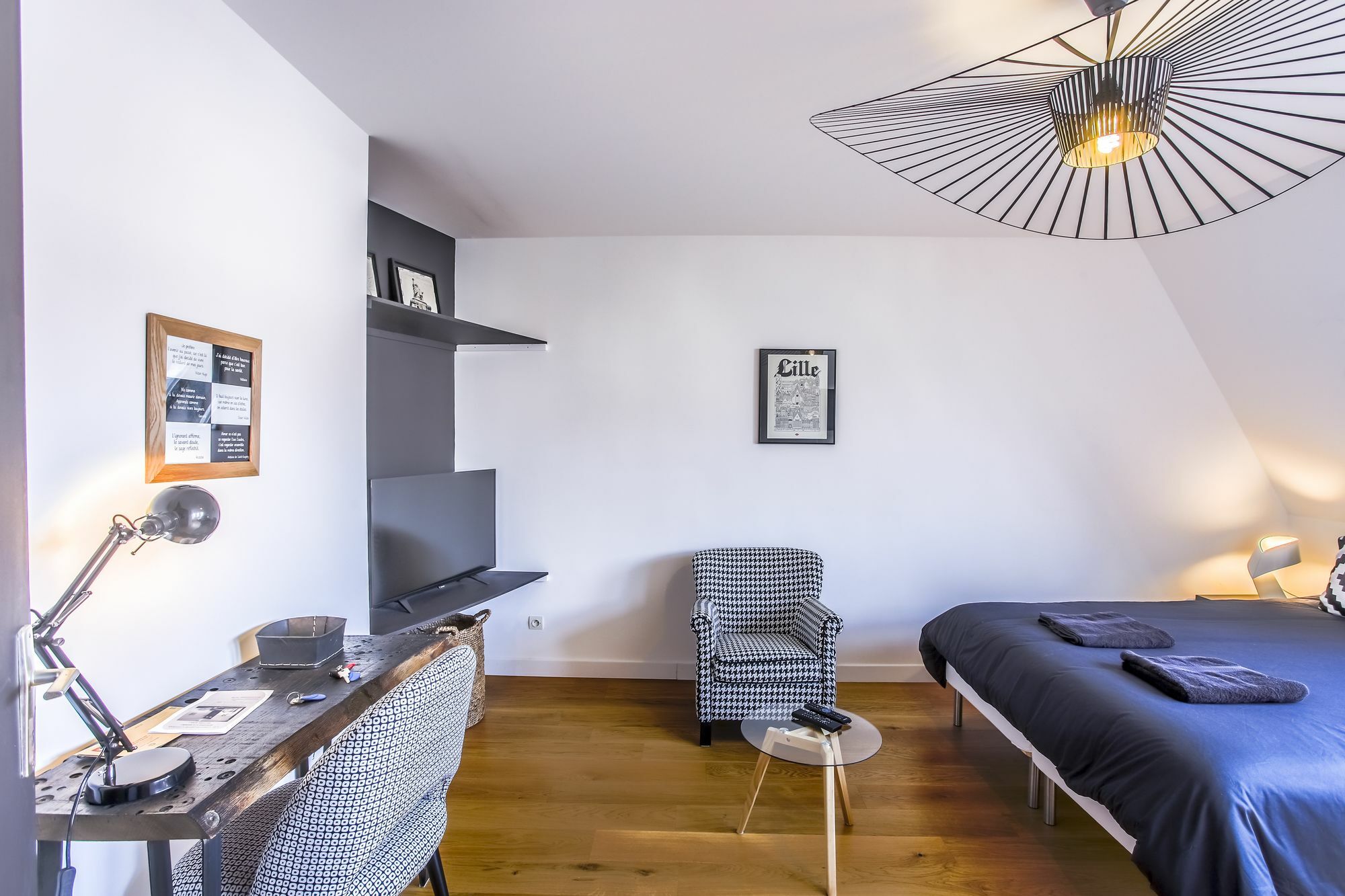 Appartement Design Hyper Centre Lille - Netflix Wifi Fibre - Parking Buitenkant foto